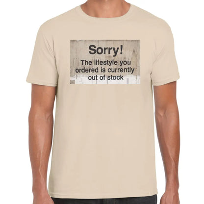 Out Of Stock Banksy T-Shirt - Tshirtpark.com