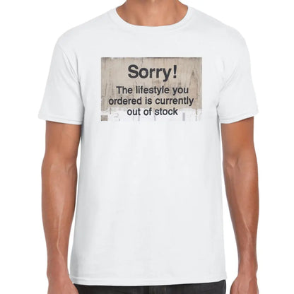 Out Of Stock Banksy T-Shirt - Tshirtpark.com