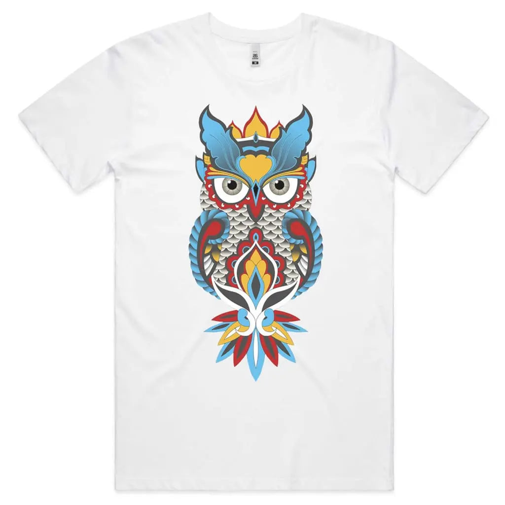 Owl Colours T-Shirt - Tshirtpark.com