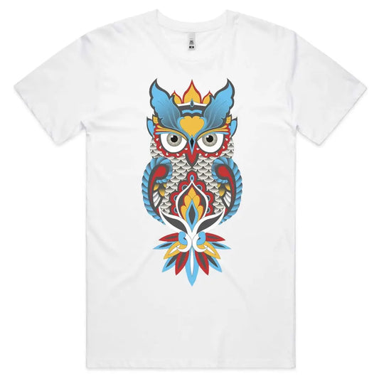 Owl Colours T-Shirt - Tshirtpark.com