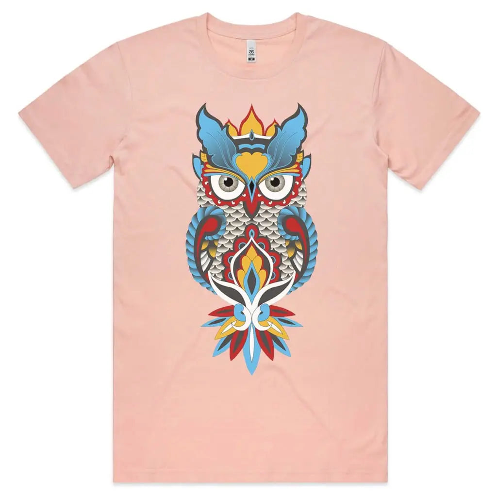 Owl Colours T-Shirt - Tshirtpark.com