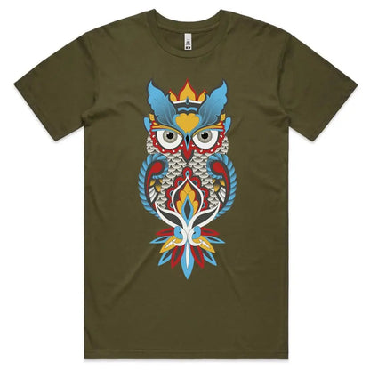 Owl Colours T-Shirt - Tshirtpark.com