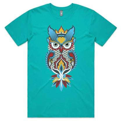 Owl Colours T-Shirt - Tshirtpark.com