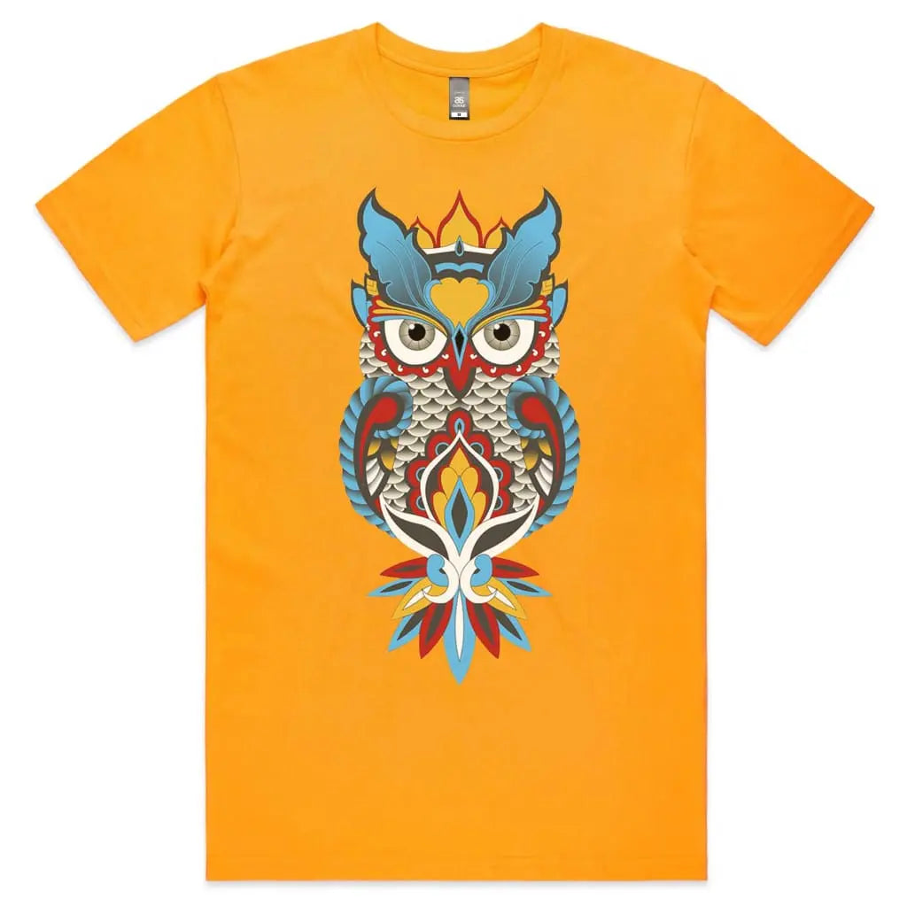 Owl Colours T-Shirt - Tshirtpark.com