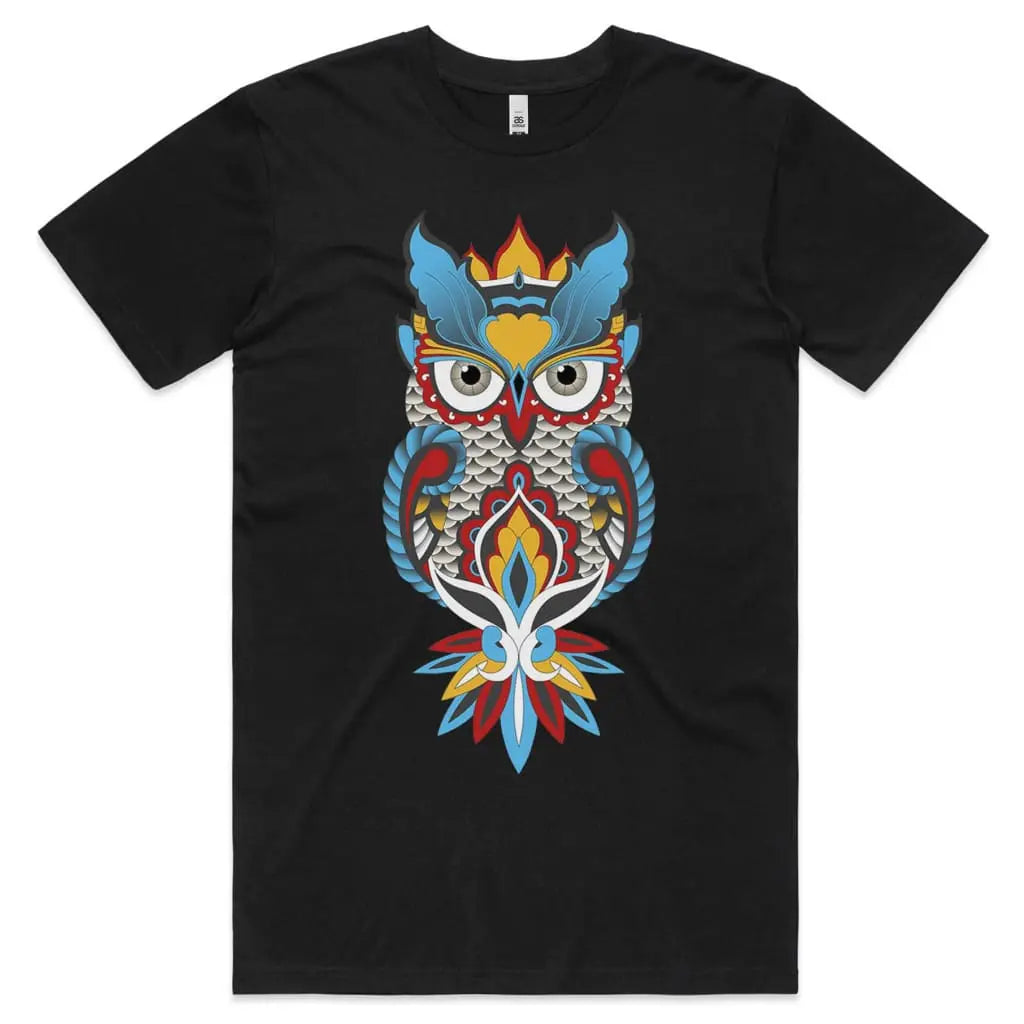 Owl Colours T-Shirt - Tshirtpark.com