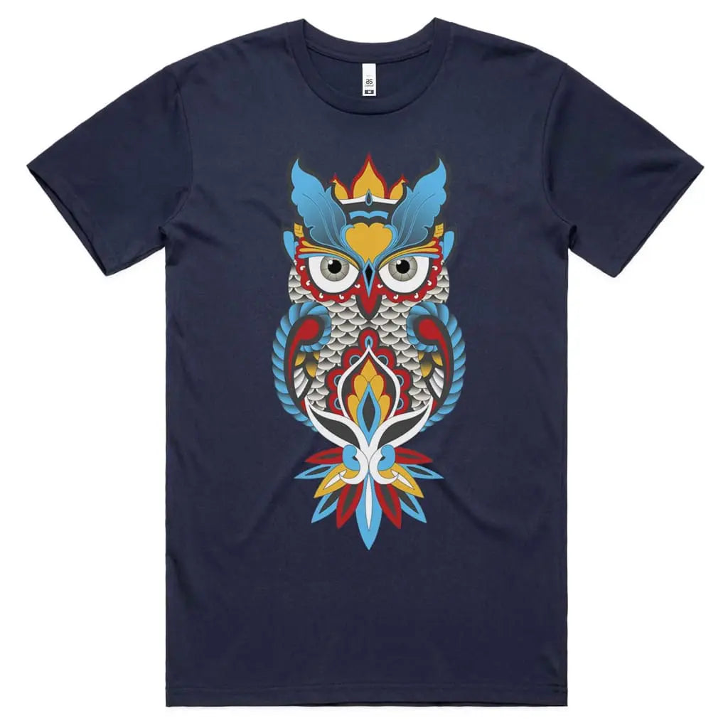 Owl Colours T-Shirt - Tshirtpark.com