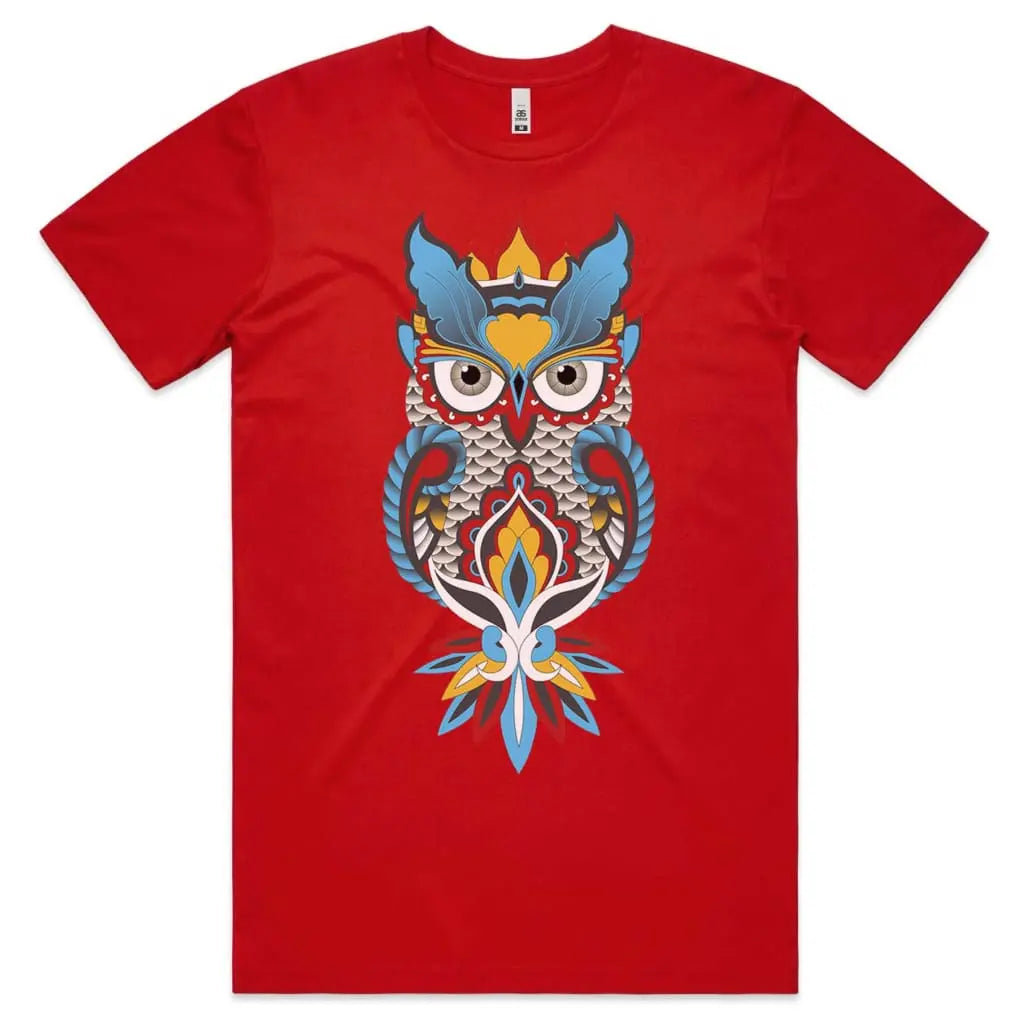 Owl Colours T-Shirt - Tshirtpark.com