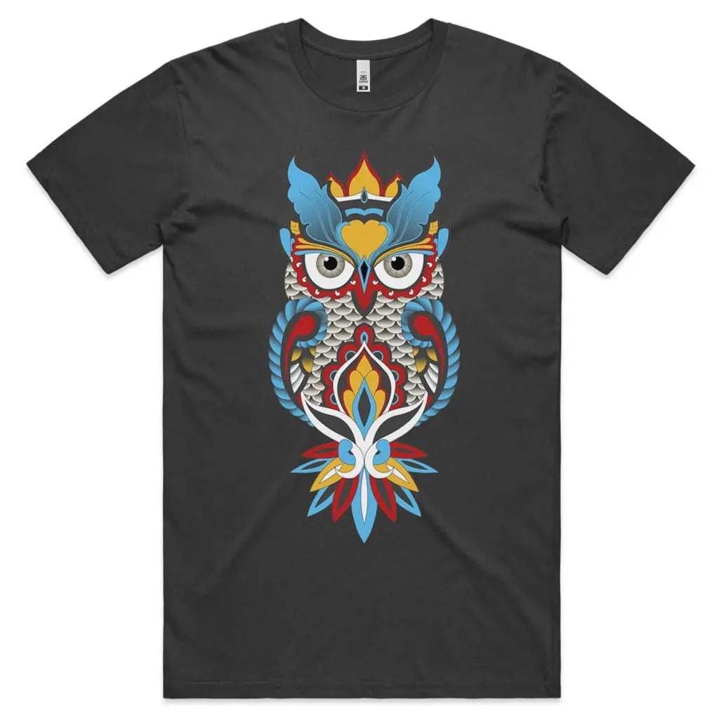 Owl Colours T-Shirt - Tshirtpark.com