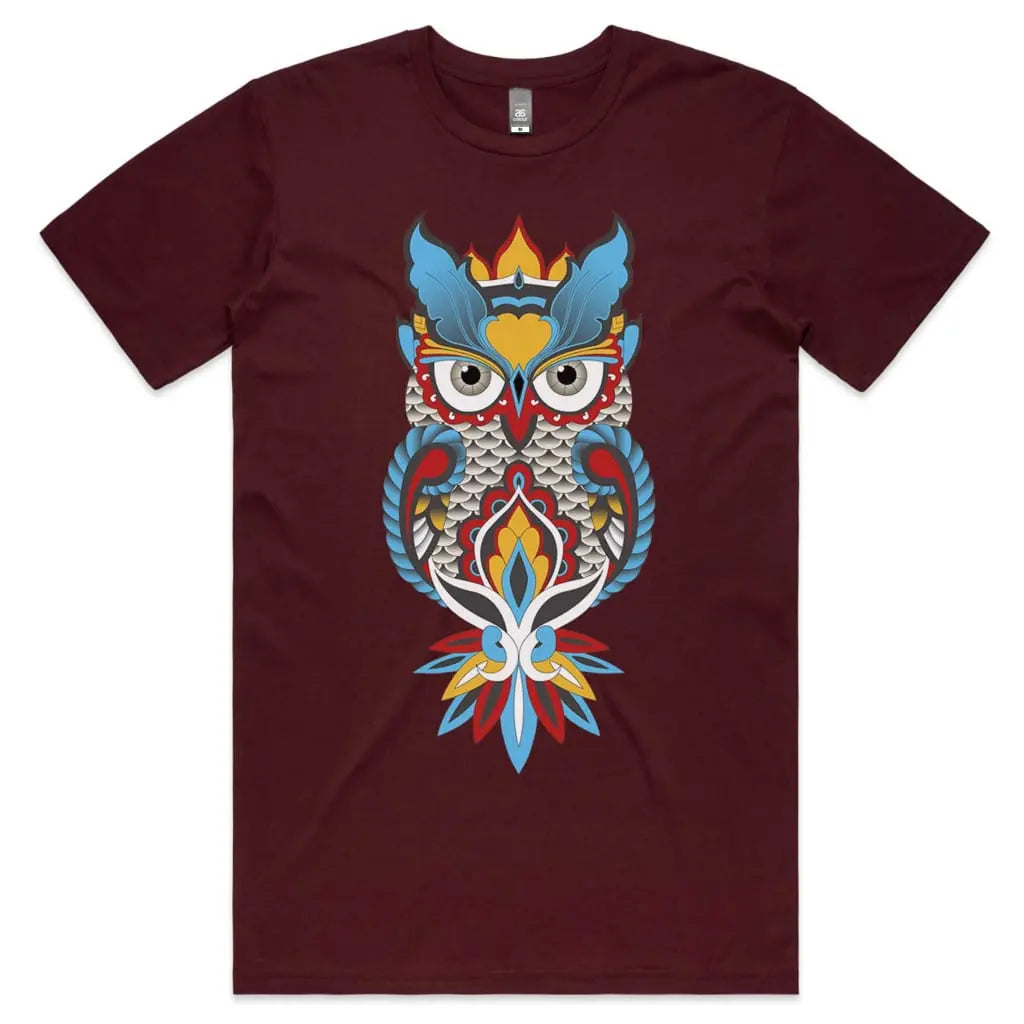 Owl Colours T-Shirt - Tshirtpark.com