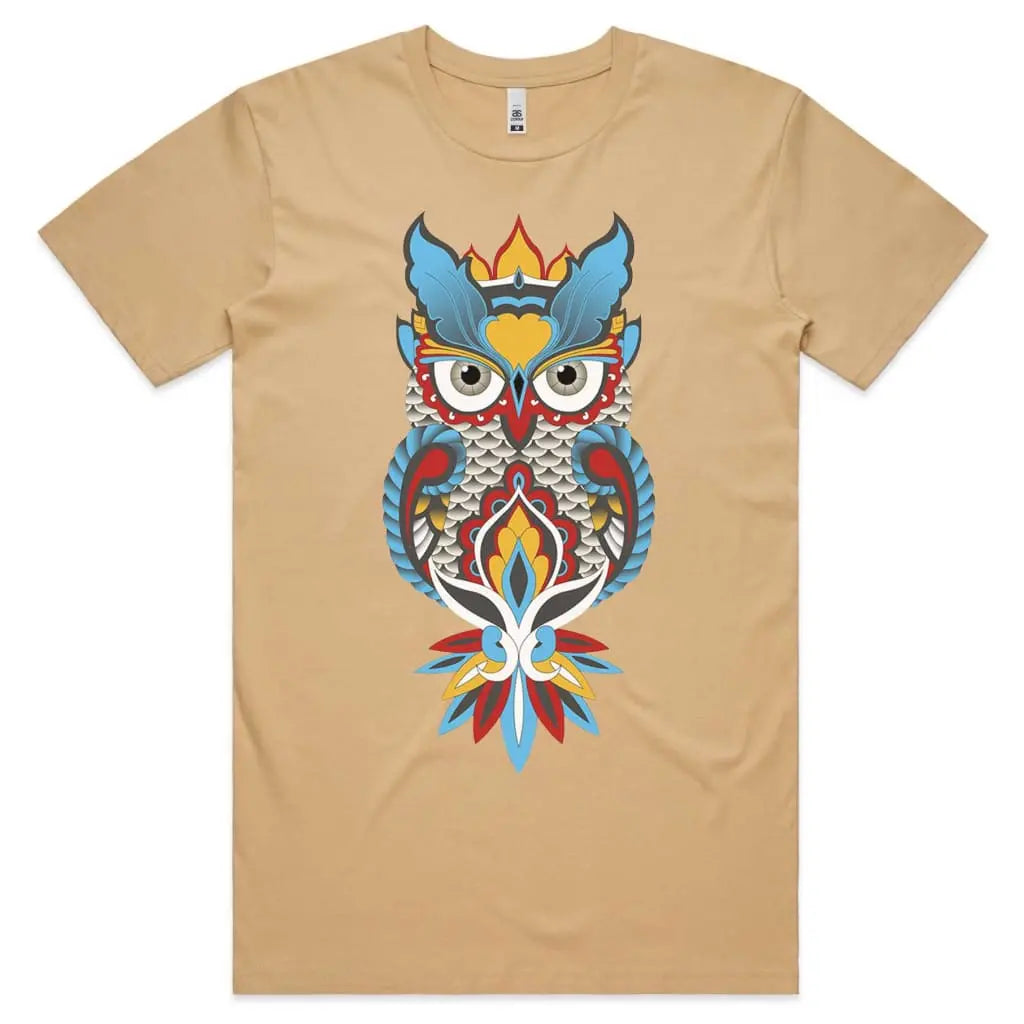 Owl Colours T-Shirt - Tshirtpark.com