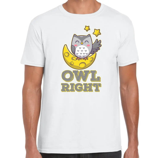 Owl Right T-Shirt - Tshirtpark.com