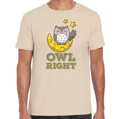 Owl Right T-Shirt - Tshirtpark.com