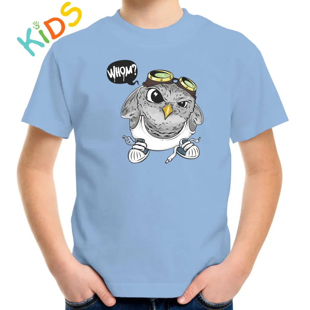 Owl Whom Kids T-shirt - Tshirtpark.com