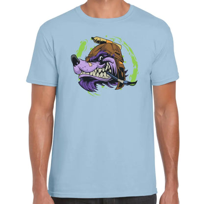 Paint Brush Wolf T-Shirt - Tshirtpark.com