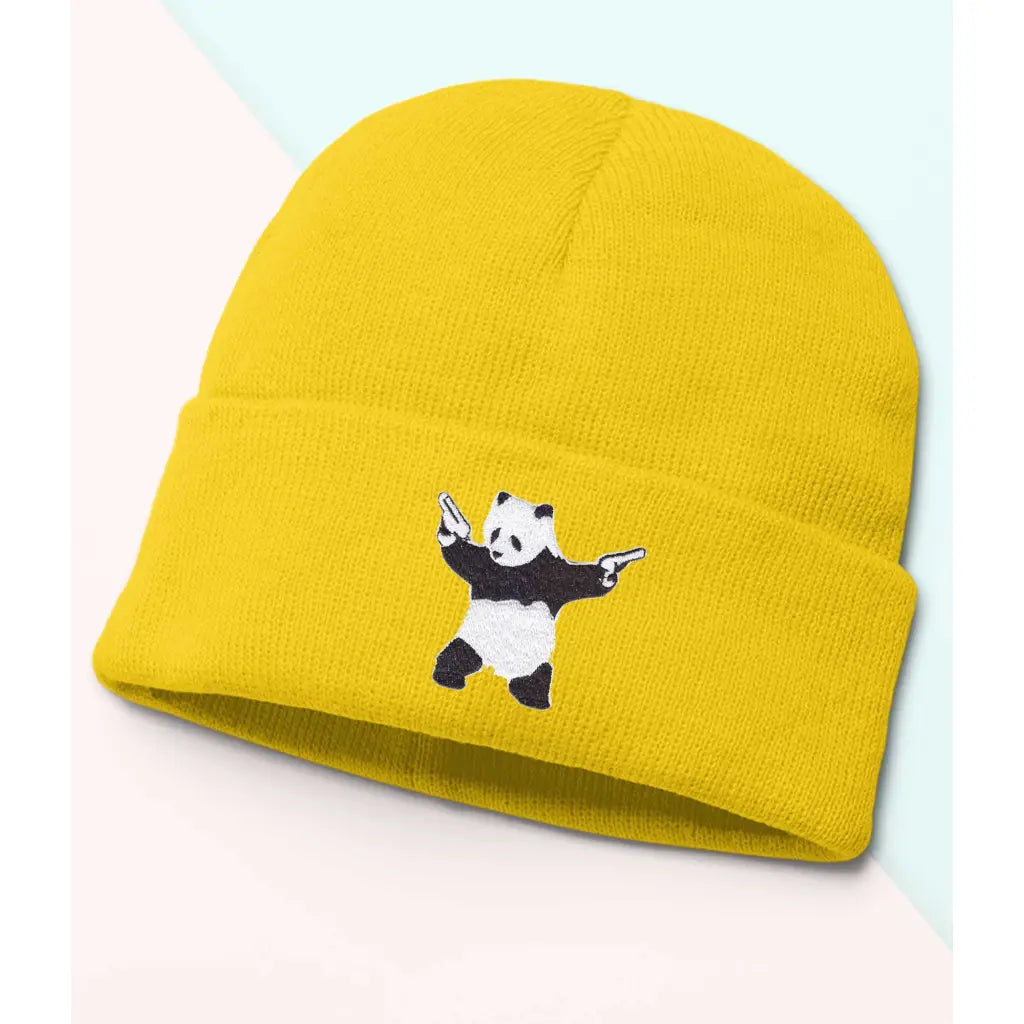 Panda Gun Beanie - Tshirtpark.com