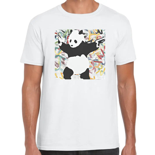 Panda Guns Banksy T-Shirt - Tshirtpark.com