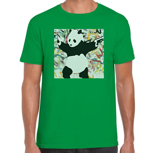 Panda Guns Banksy T-Shirt - Tshirtpark.com