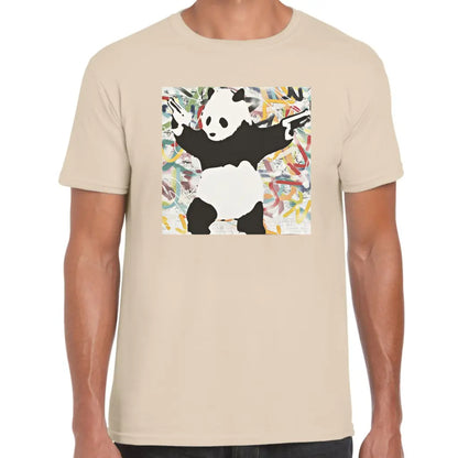 Panda Guns Banksy T-Shirt - Tshirtpark.com