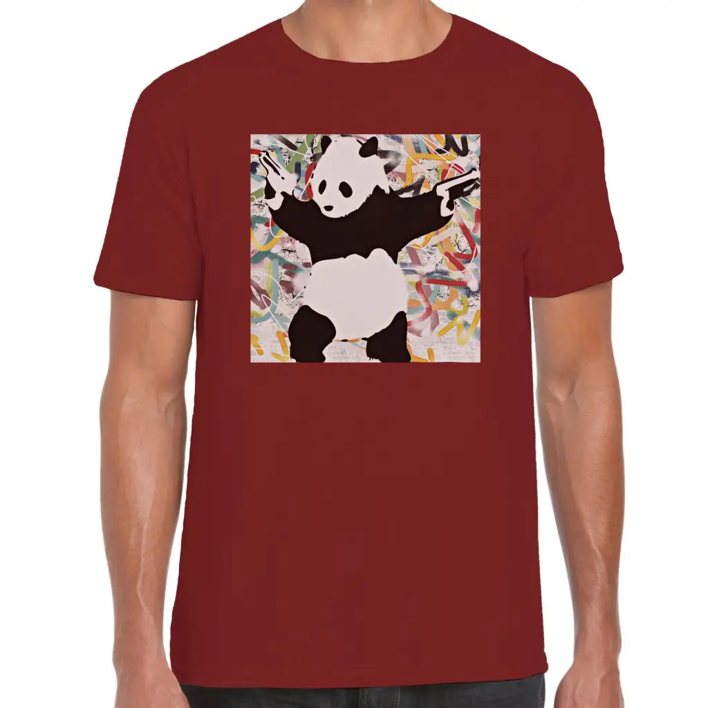 Panda Guns Banksy T-Shirt - Tshirtpark.com