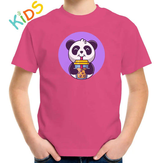 Panda Milkshake Kids T-shirt - Tshirtpark.com