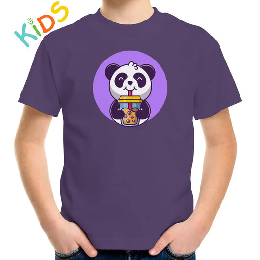 Panda Milkshake Kids T-shirt - Tshirtpark.com
