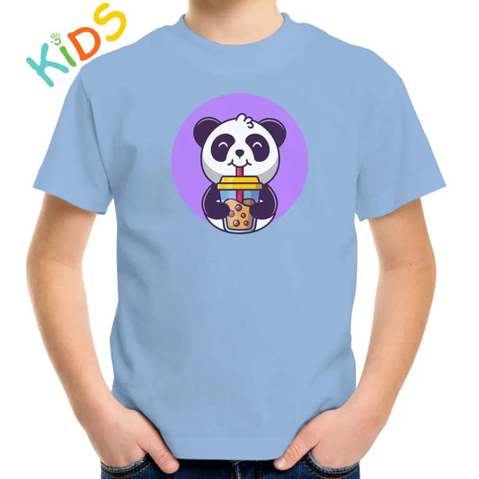 Panda Milkshake Kids T-shirt - Tshirtpark.com