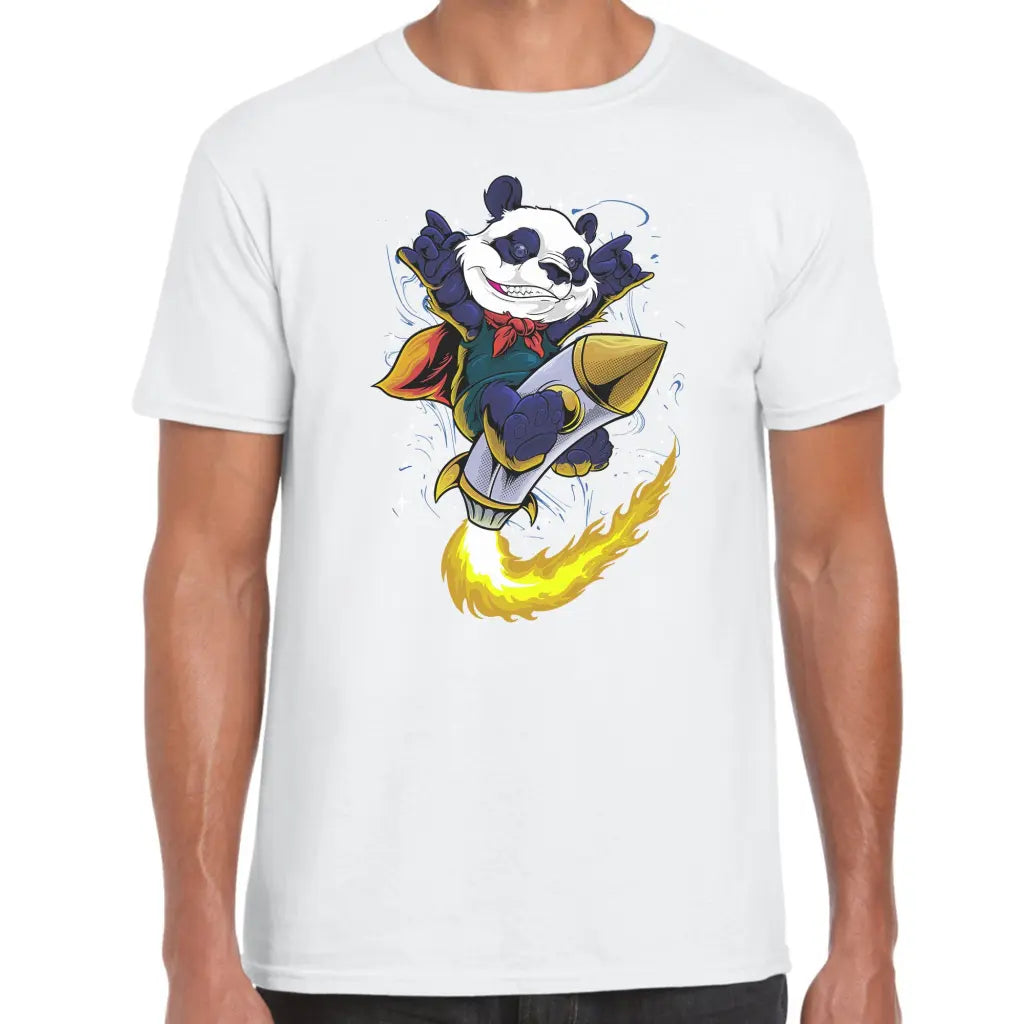 Panda Rocket T-Shirt - Tshirtpark.com