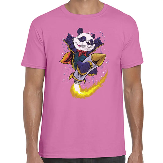 Panda Rocket T-Shirt - Tshirtpark.com