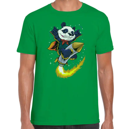 Panda Rocket T-Shirt - Tshirtpark.com