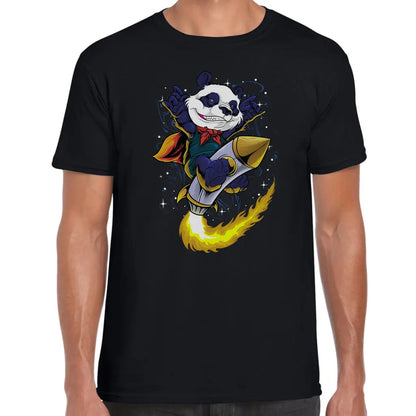 Panda Rocket T-Shirt - Tshirtpark.com