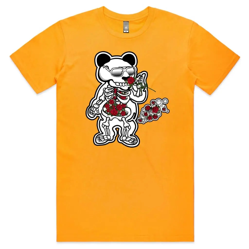 Panda Rose T-Shirt - Tshirtpark.com