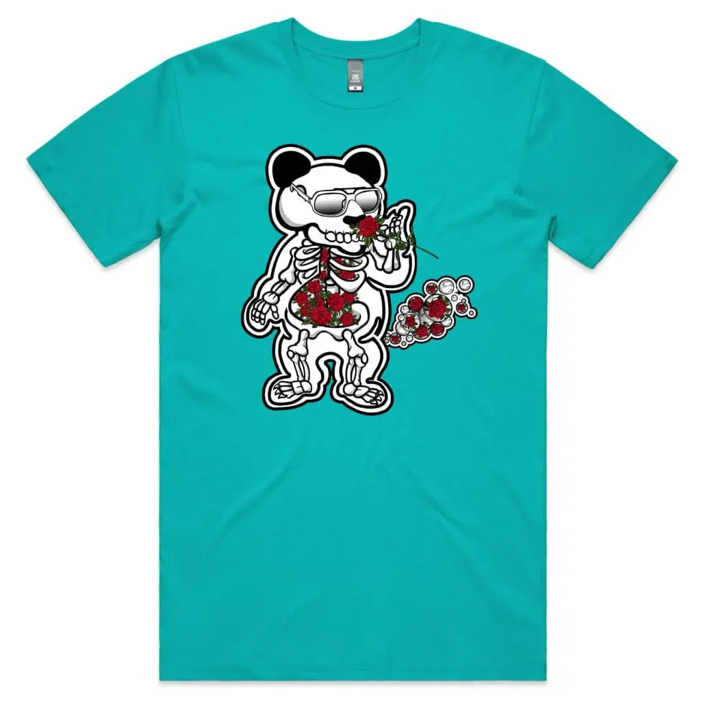 Panda Rose T-Shirt - Tshirtpark.com