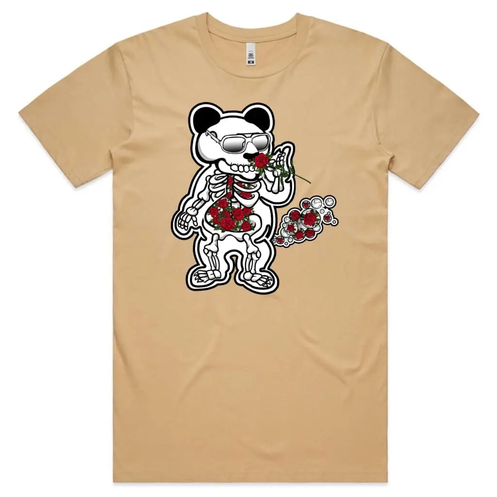 Panda Rose T-Shirt - Tshirtpark.com