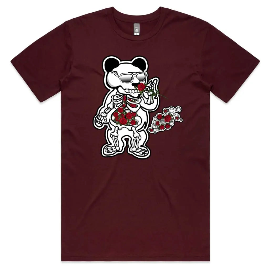 Panda Rose T-Shirt - Tshirtpark.com