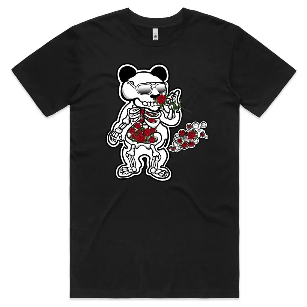 Panda Rose T-Shirt - Tshirtpark.com