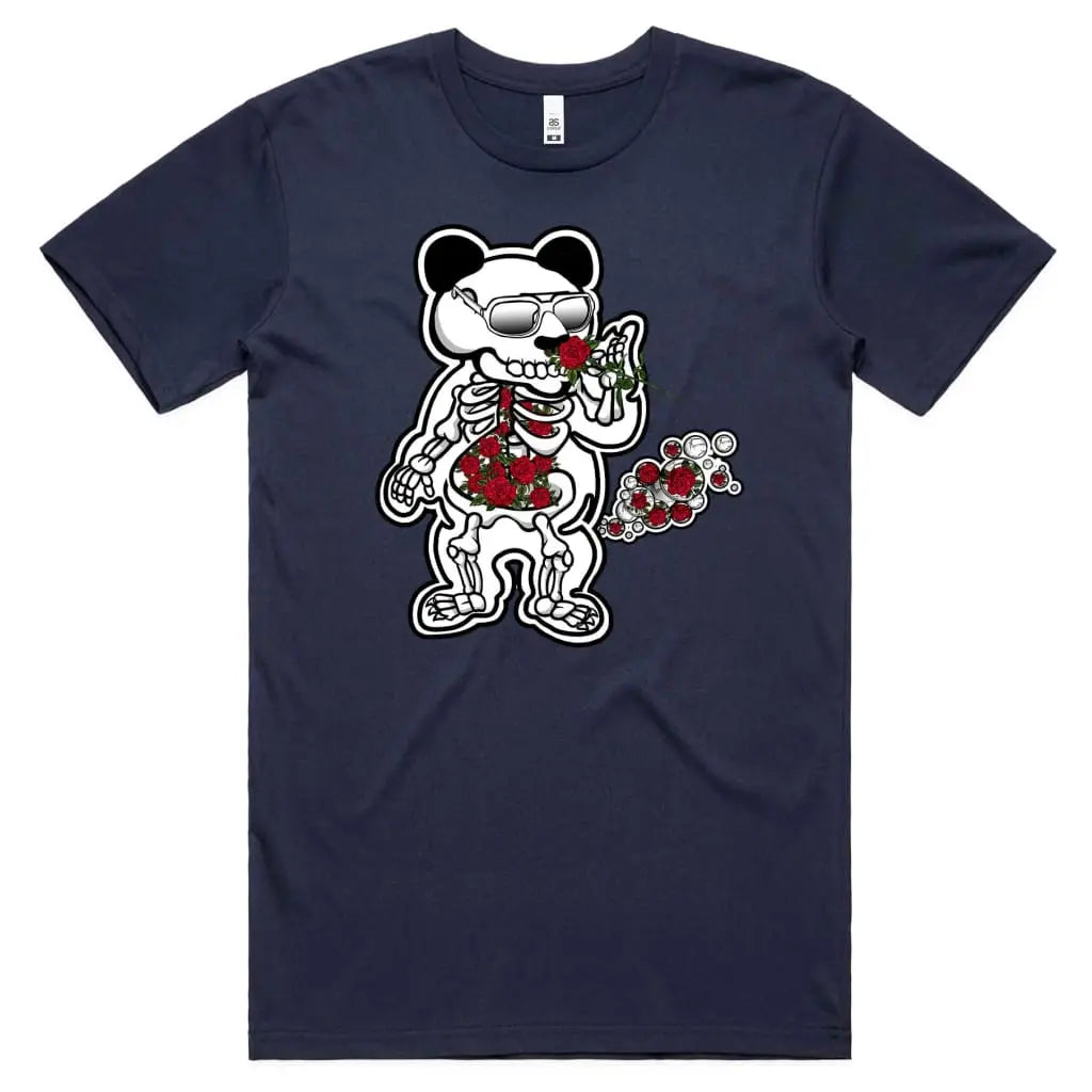 Panda Rose T-Shirt - Tshirtpark.com