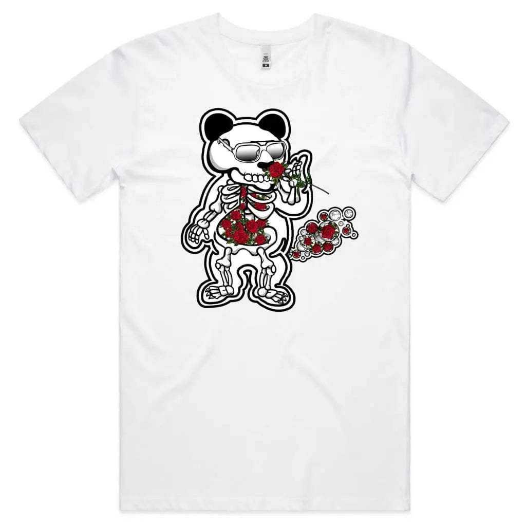 Panda Rose T-Shirt - Tshirtpark.com