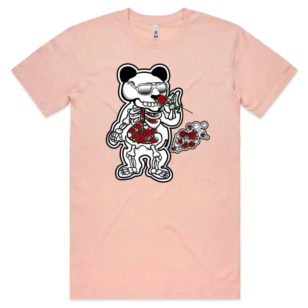 Panda Rose T-Shirt - Tshirtpark.com