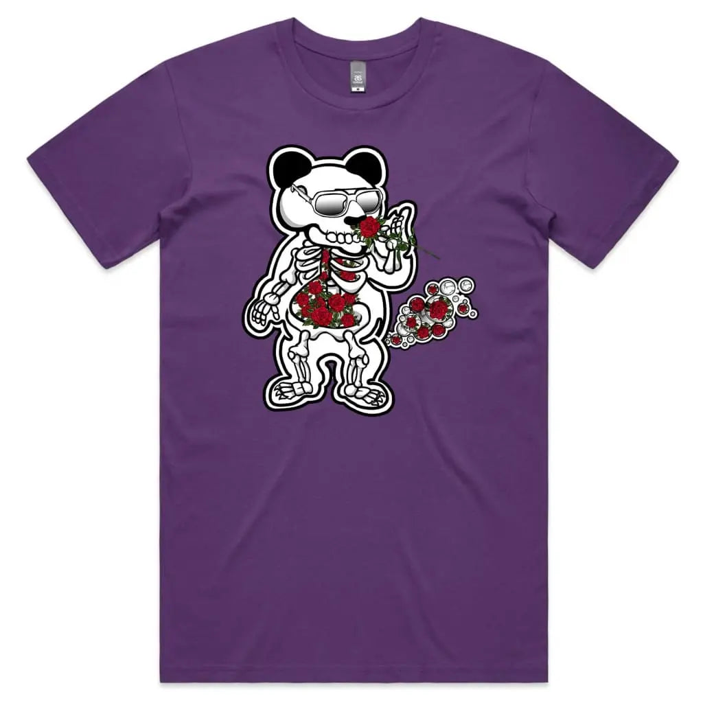 Panda Rose T-Shirt - Tshirtpark.com