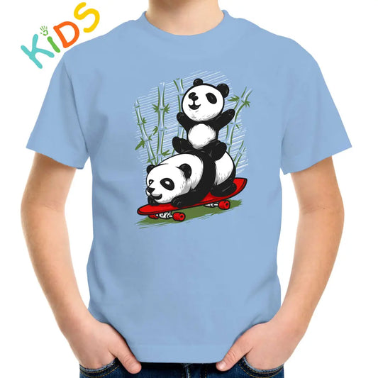 Panda Skate Kids T-shirt - Tshirtpark.com