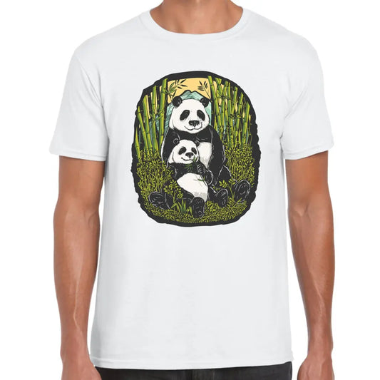 Pandas Eating T-Shirt - Tshirtpark.com