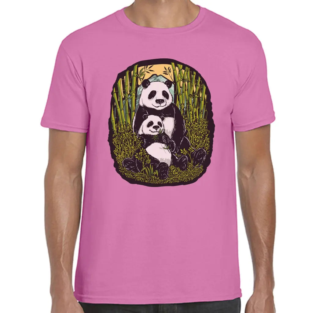 Pandas Eating T-Shirt - Tshirtpark.com