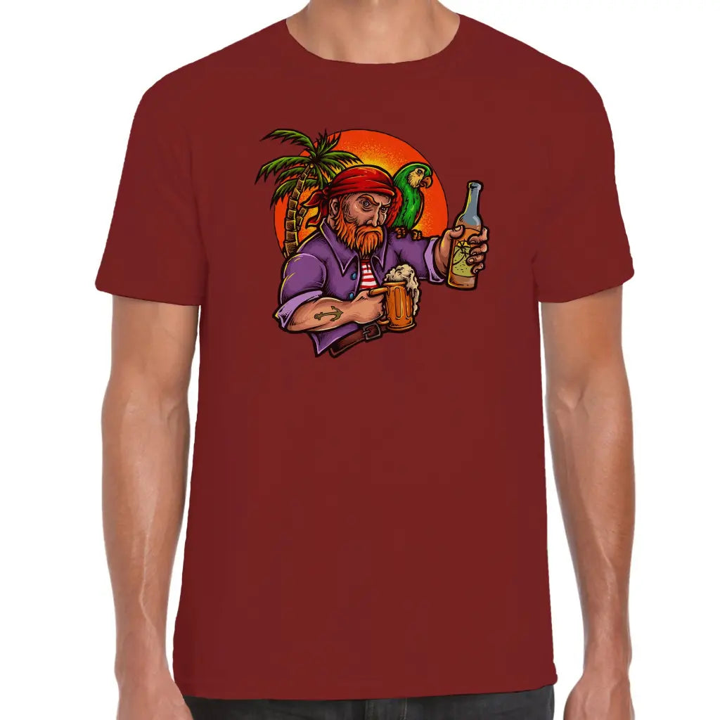 Paradise Pirate T-Shirt - Tshirtpark.com