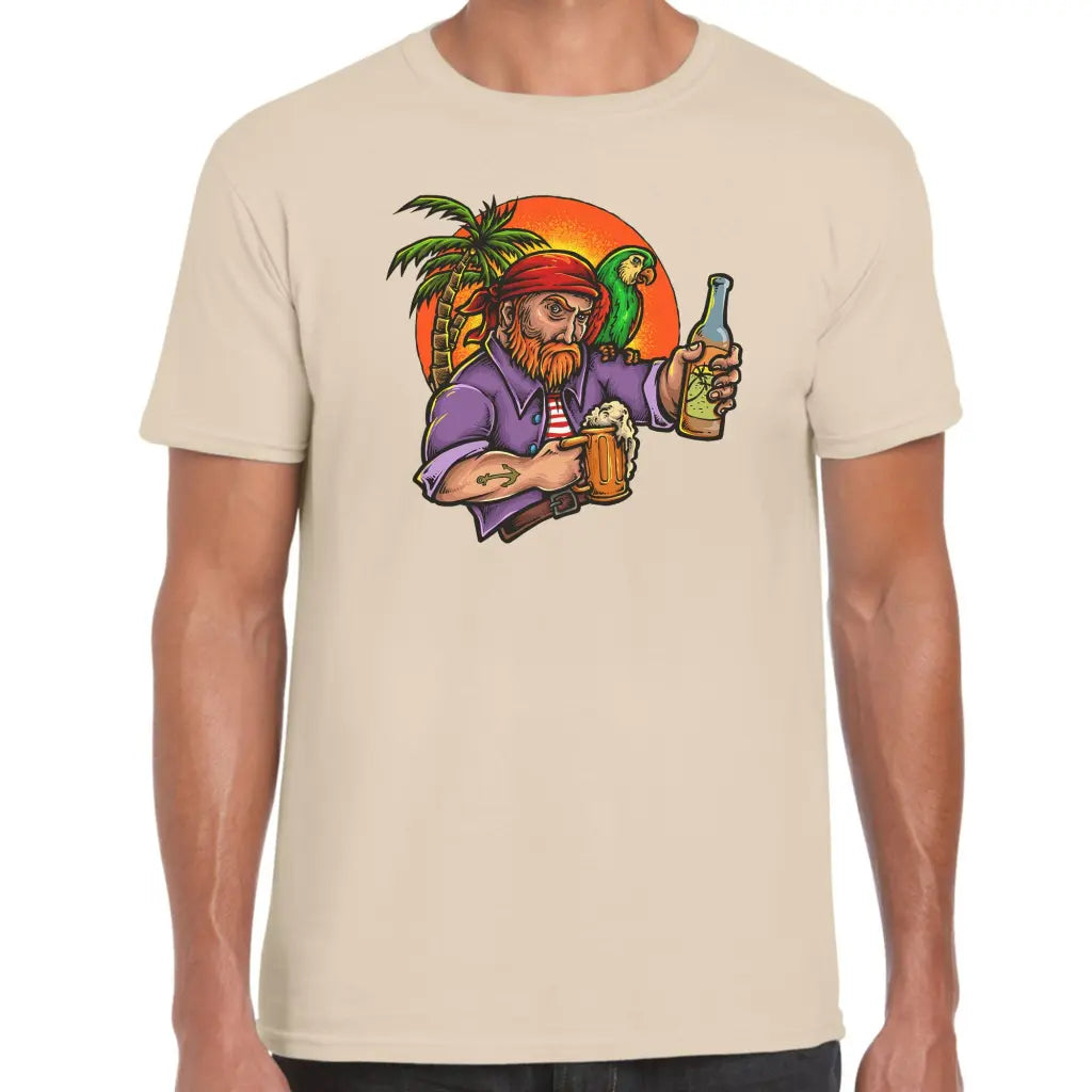 Paradise Pirate T-Shirt - Tshirtpark.com