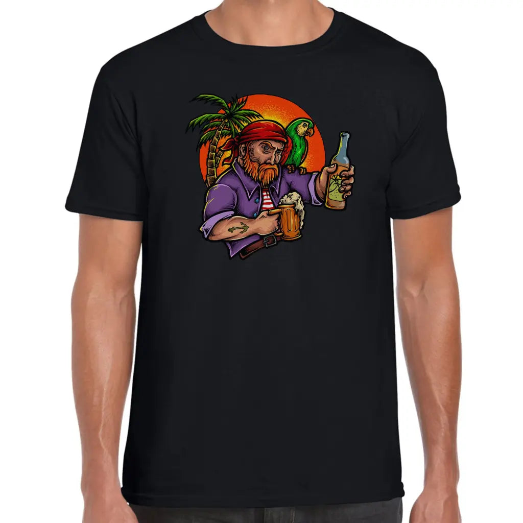 Paradise Pirate T-Shirt - Tshirtpark.com