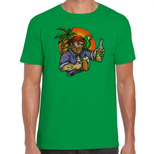 Paradise Pirate T-Shirt - Tshirtpark.com