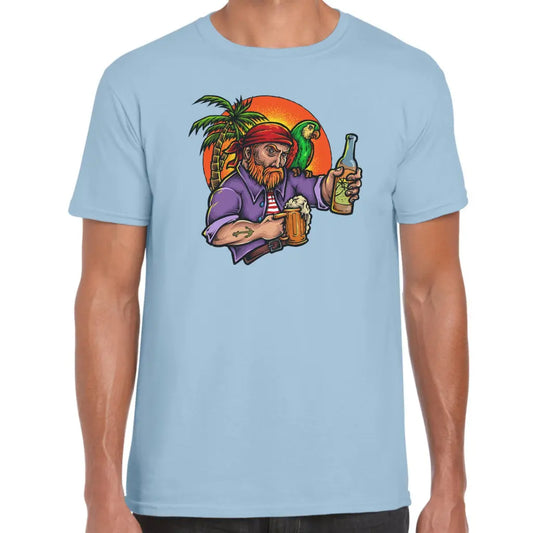 Paradise Pirate T-Shirt - Tshirtpark.com