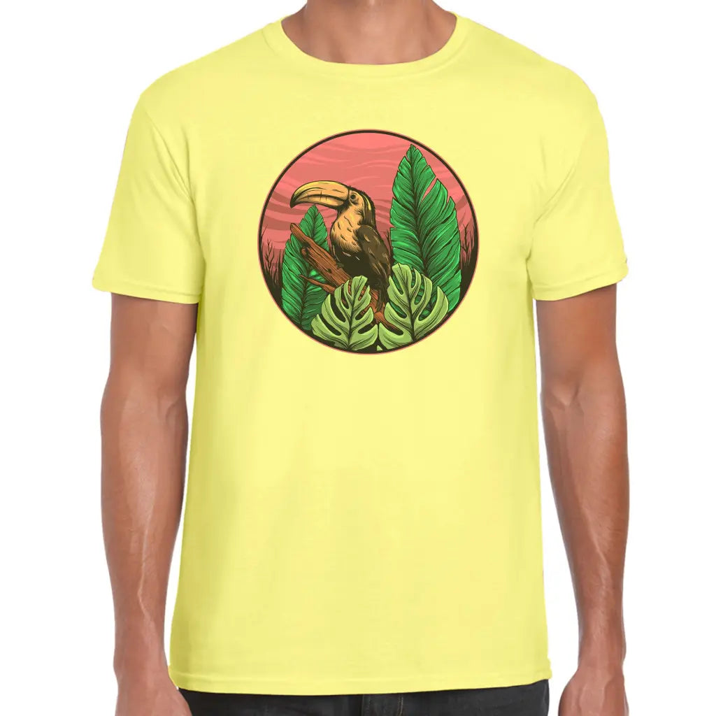 Parrot Circle Jungle T-Shirt - Tshirtpark.com