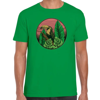 Parrot Circle Jungle T-Shirt - Tshirtpark.com