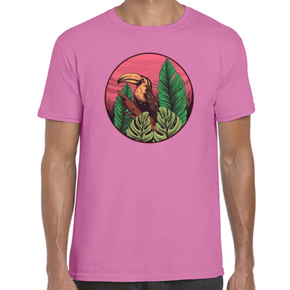 Parrot Circle Jungle T-Shirt - Tshirtpark.com